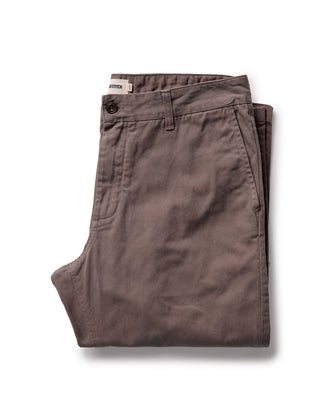 flatlay of The Straight Foundation Pant in Organic Espresso