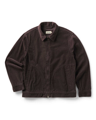 flatlay of The Piston Jacket in Coal Corduroy