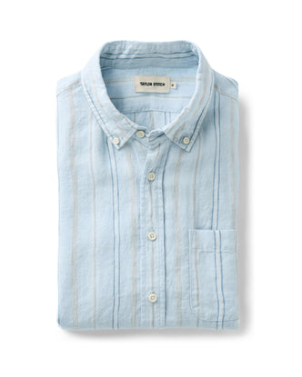flaltay of The Jack in Blue Sky Stripe Linen
