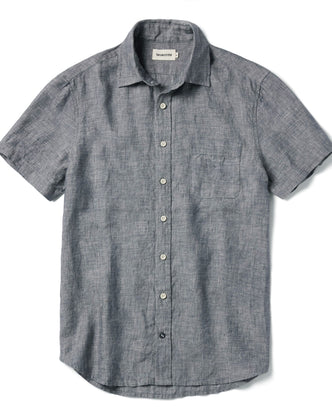 The Short Sleeve California in Navy Hemp