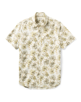 flatlay of The Short Sleeve Jack in Dried Palms