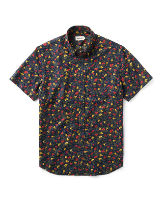 flatlay of The Short Sleeve Jack in Vintage Bloom