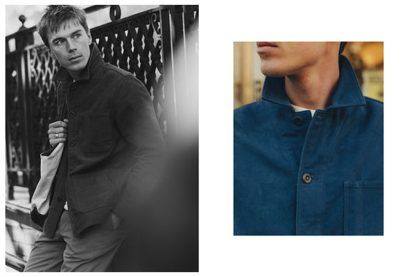 Model wearing The Ojai Chore Coat