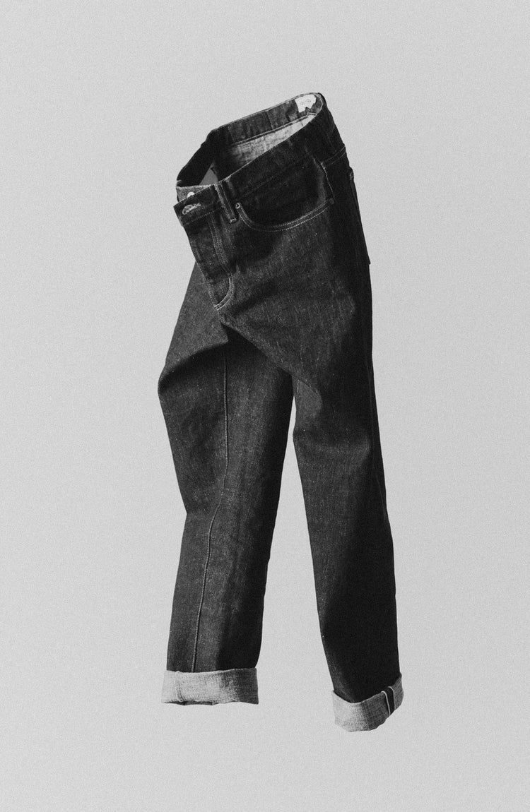 The Straight Jean in Rinsed Yoshiwa Selvedge