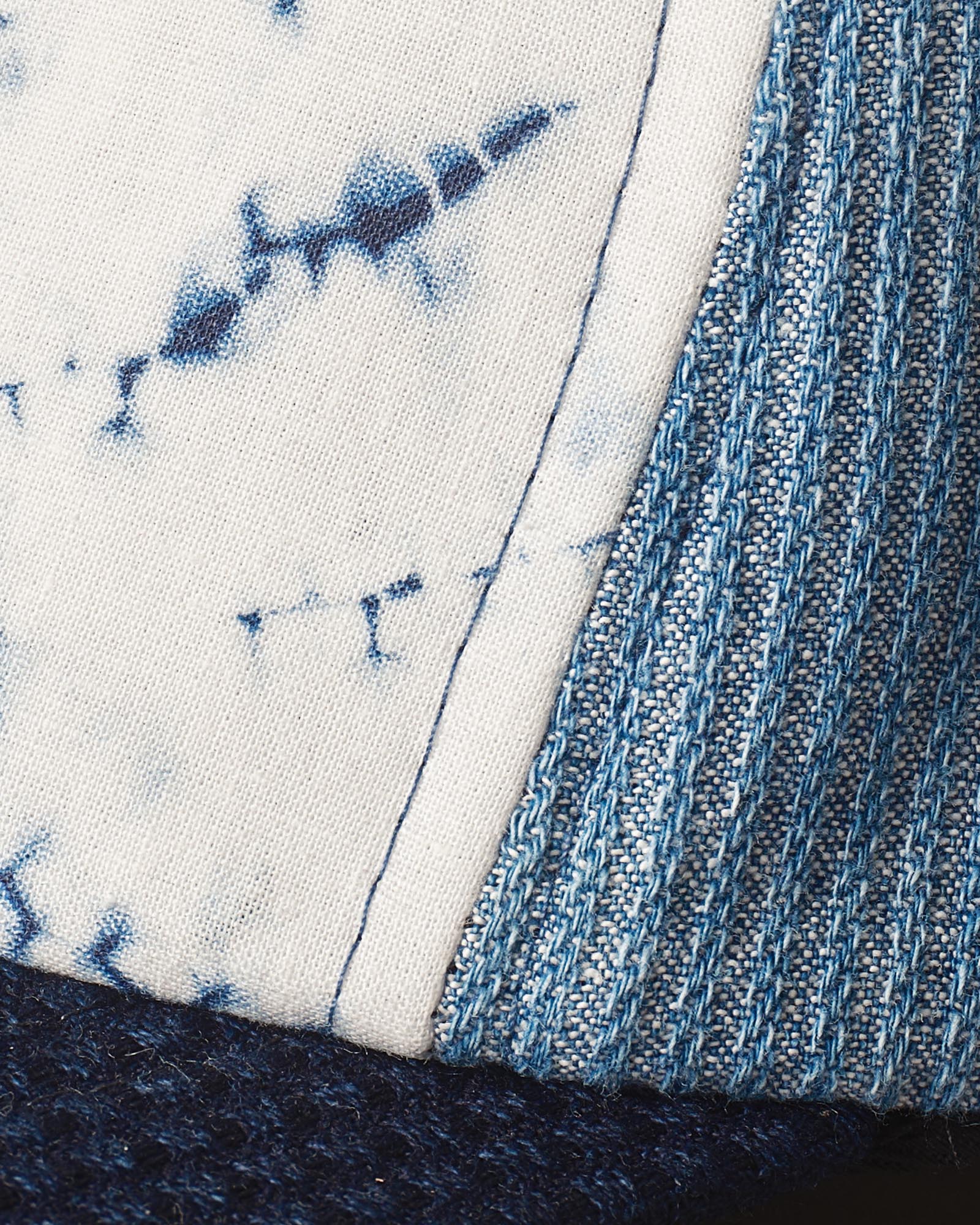  material shot of the seam on The Taylor Stitch x Hypeadelic Cap v2.02