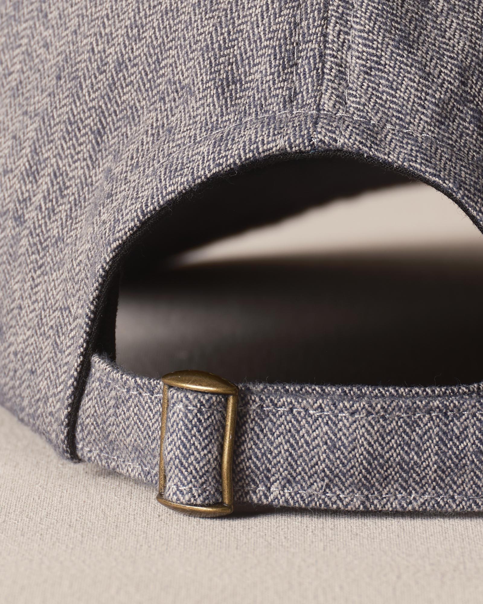 material shot of the strap on The Taylor Stitch x Hypeadelic Cap v2.18