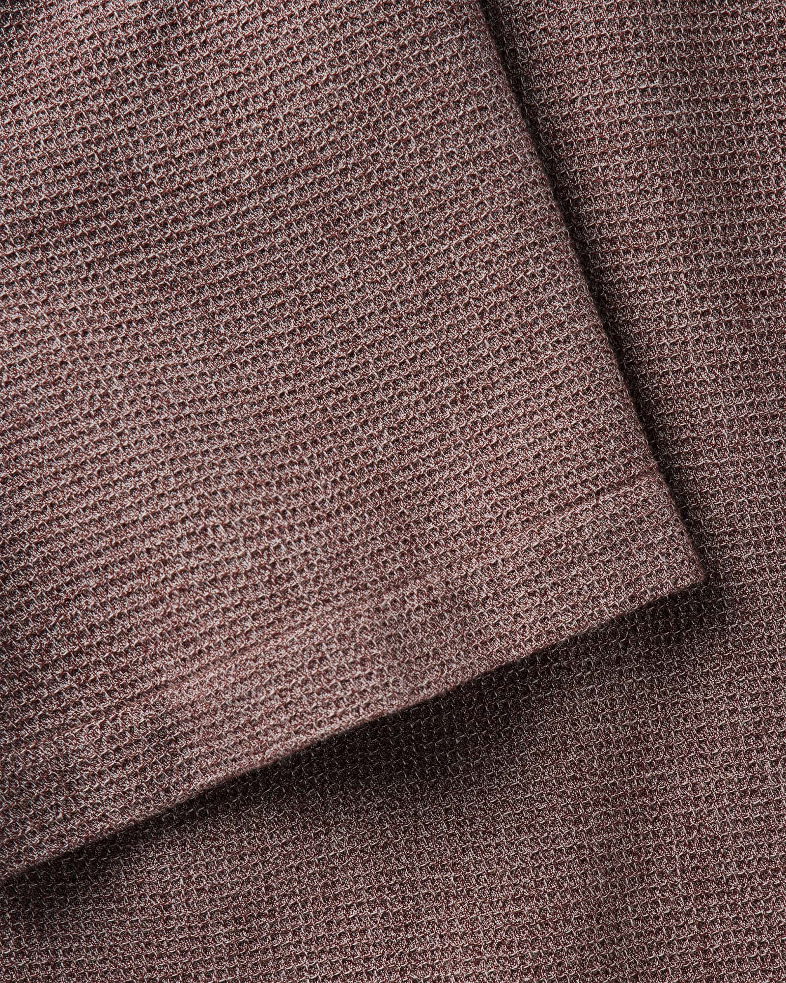 material shot of the collar on The Conrad Shirt in Port Twist, Wovens by Taylor Stitch
