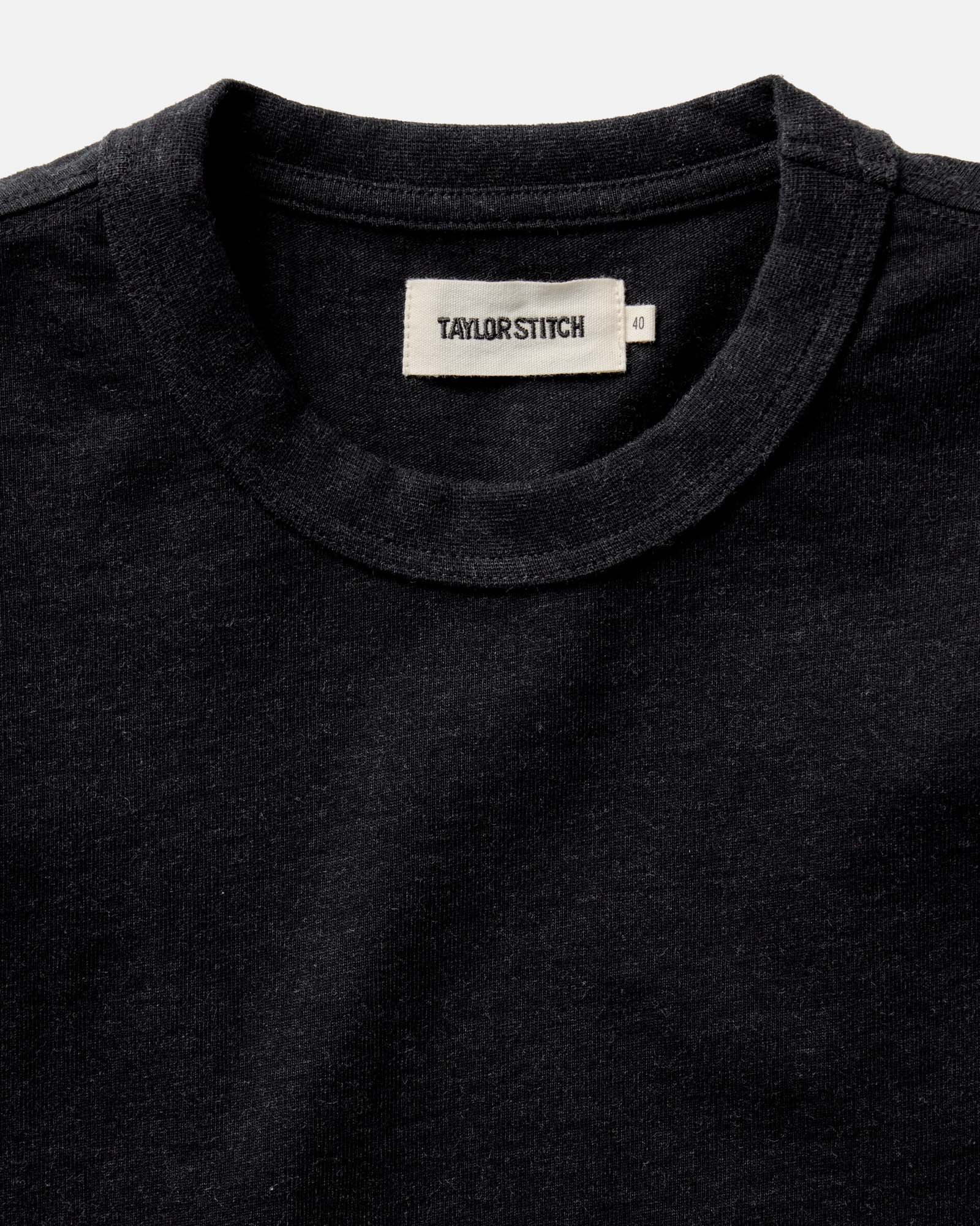 The Organic Cotton Shop Tee in Coal Twist: Alternate Image 4, Knits by Taylor Stitch