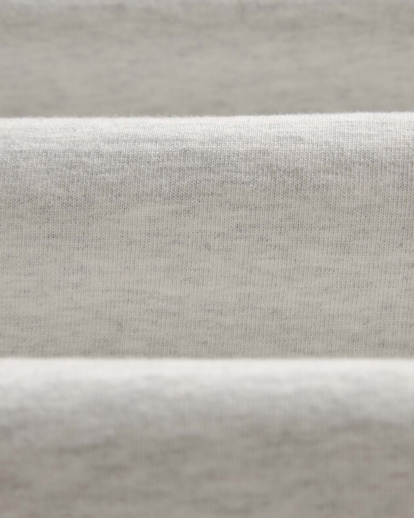 material shot of the fabric on The Organic Cotton Shop Tee in Oat Twist, Knits by Taylor Stitch