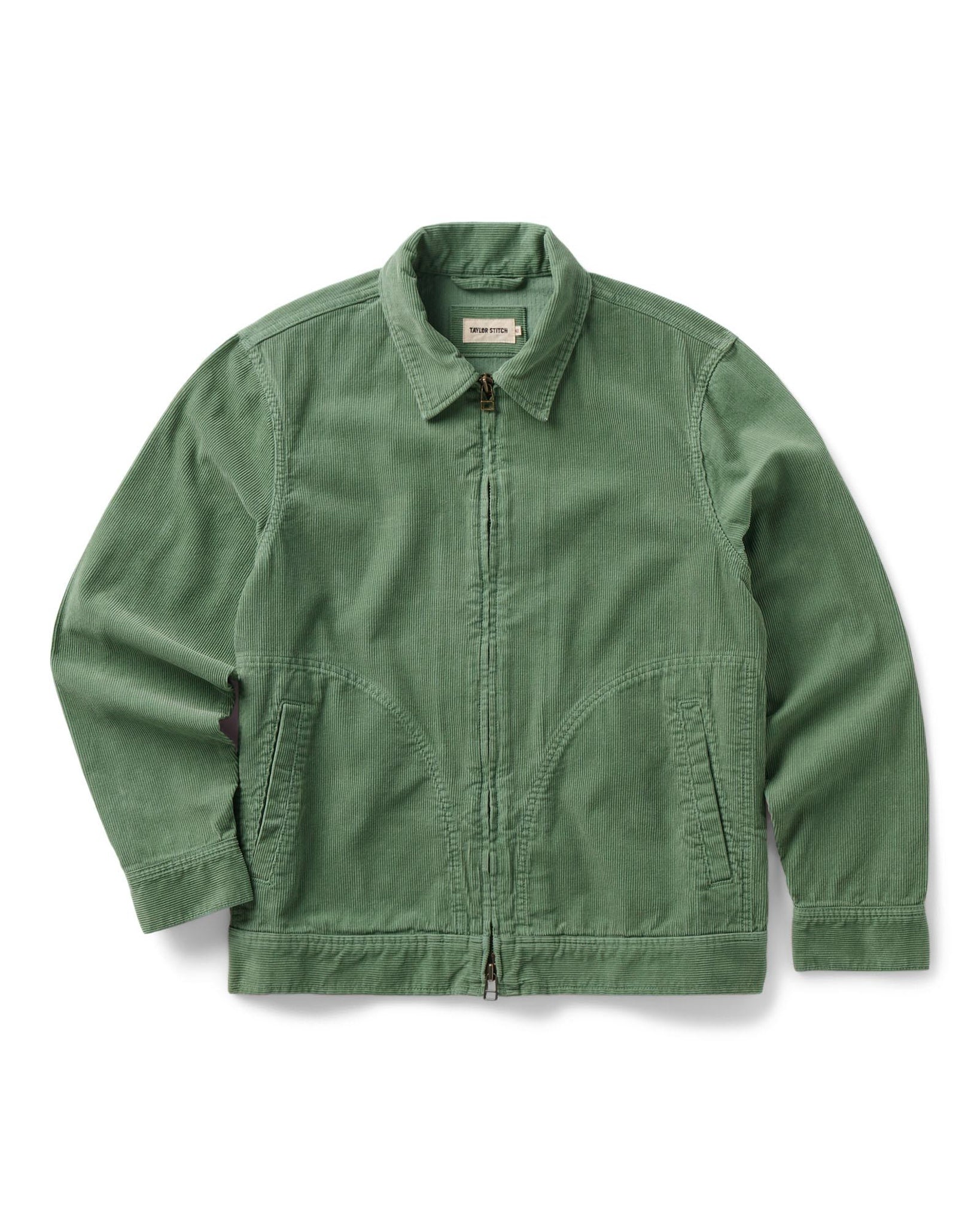 flatlay of The Piston Jacket in Ivy Corduroy, Outerwear by Taylor Stitch