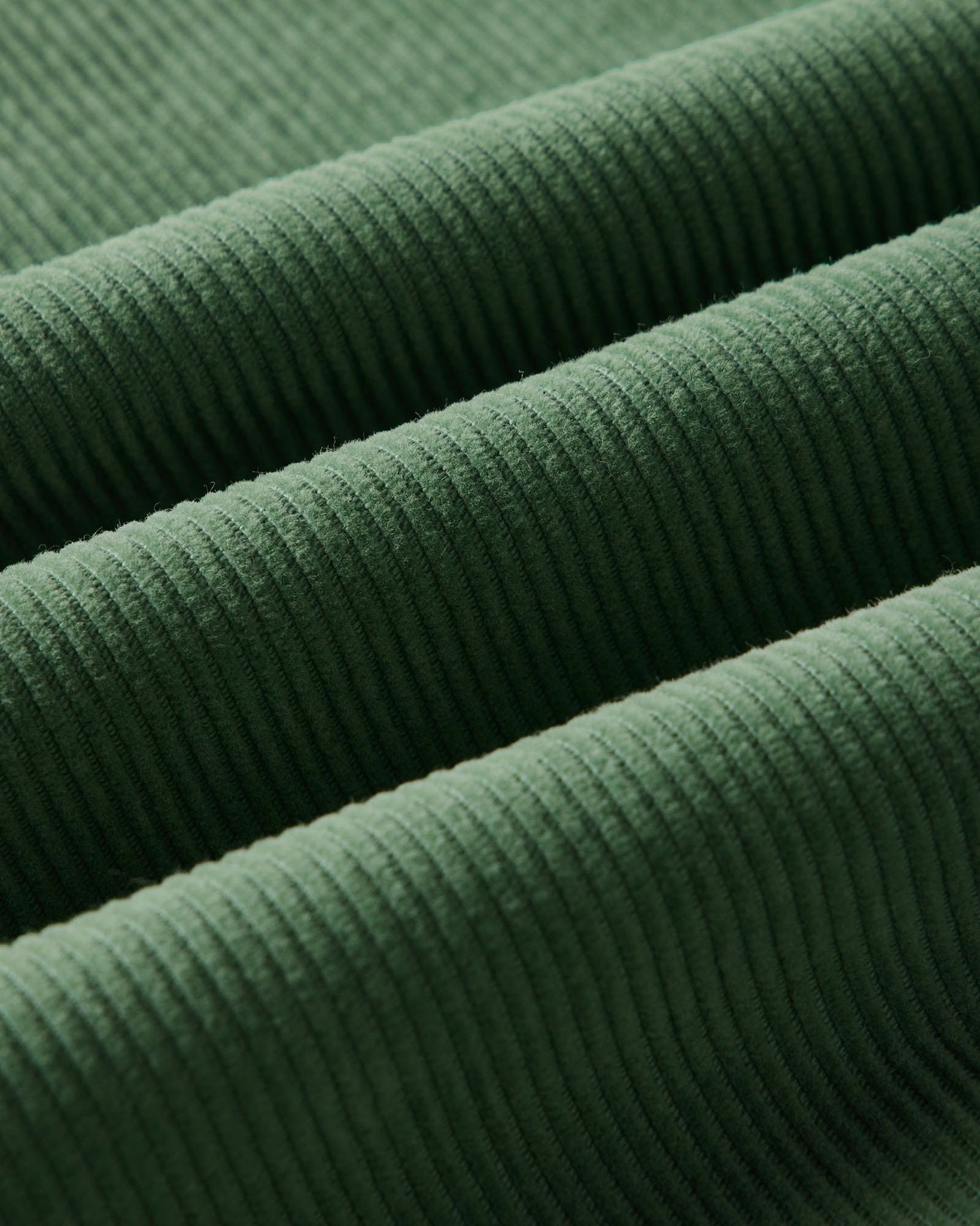 material shot of the fabric on The Piston Jacket in Ivy Corduroy, Outerwear by Taylor Stitch