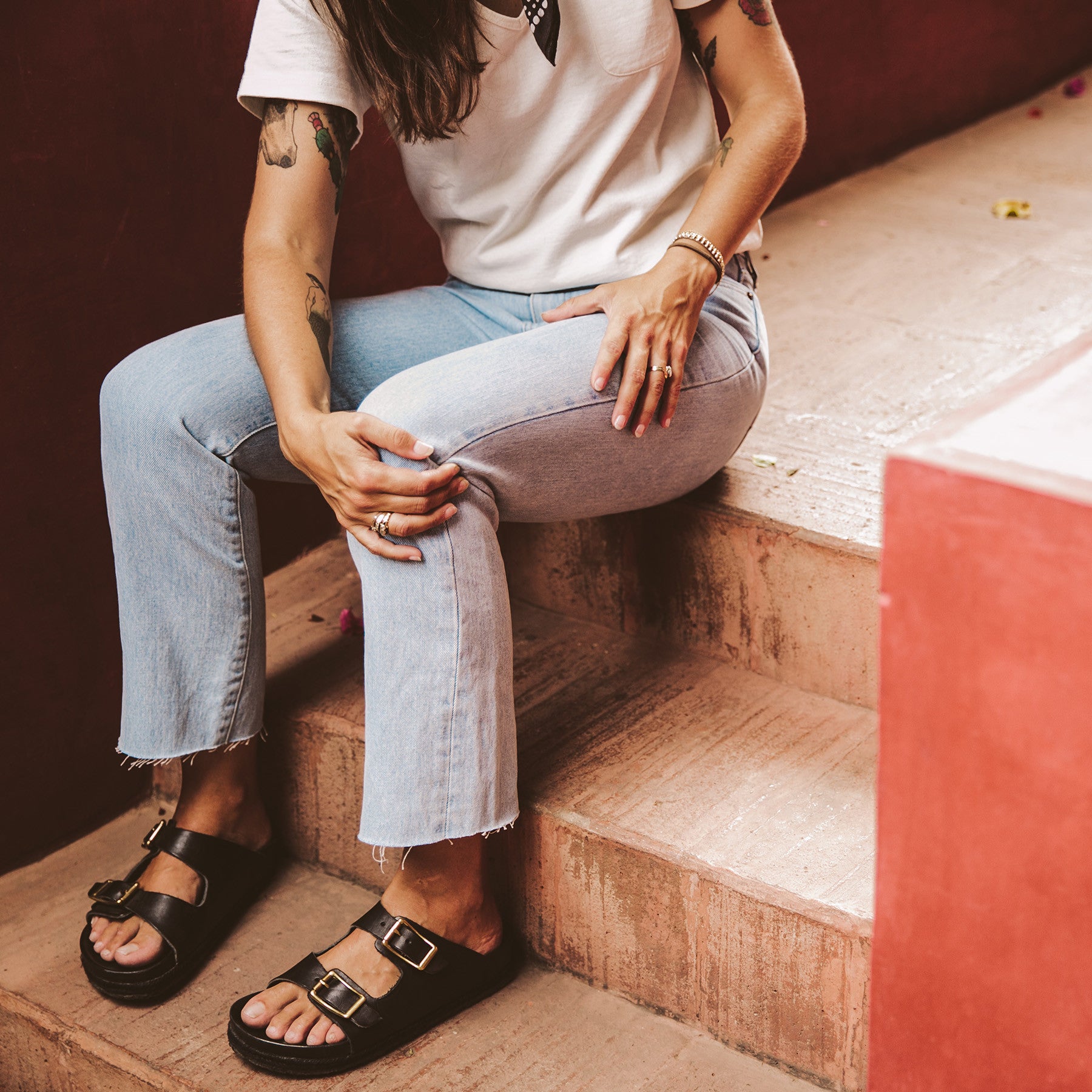 The Rosie Jean in Washed Cone Mills Denim: Alternate Image 1, Denim by Taylor Stitch