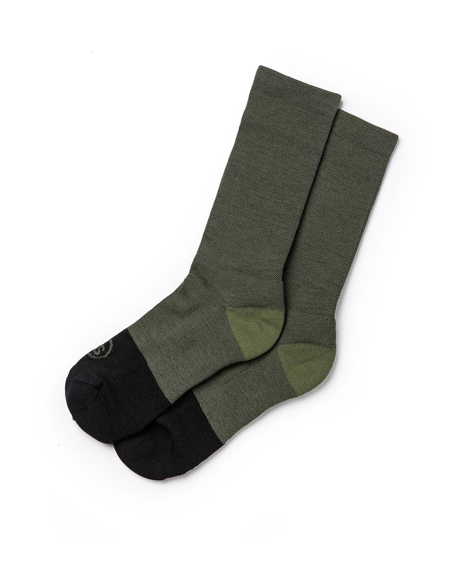 The Merino Sock in Olive: Featured Image, Accessories by Taylor Stitch