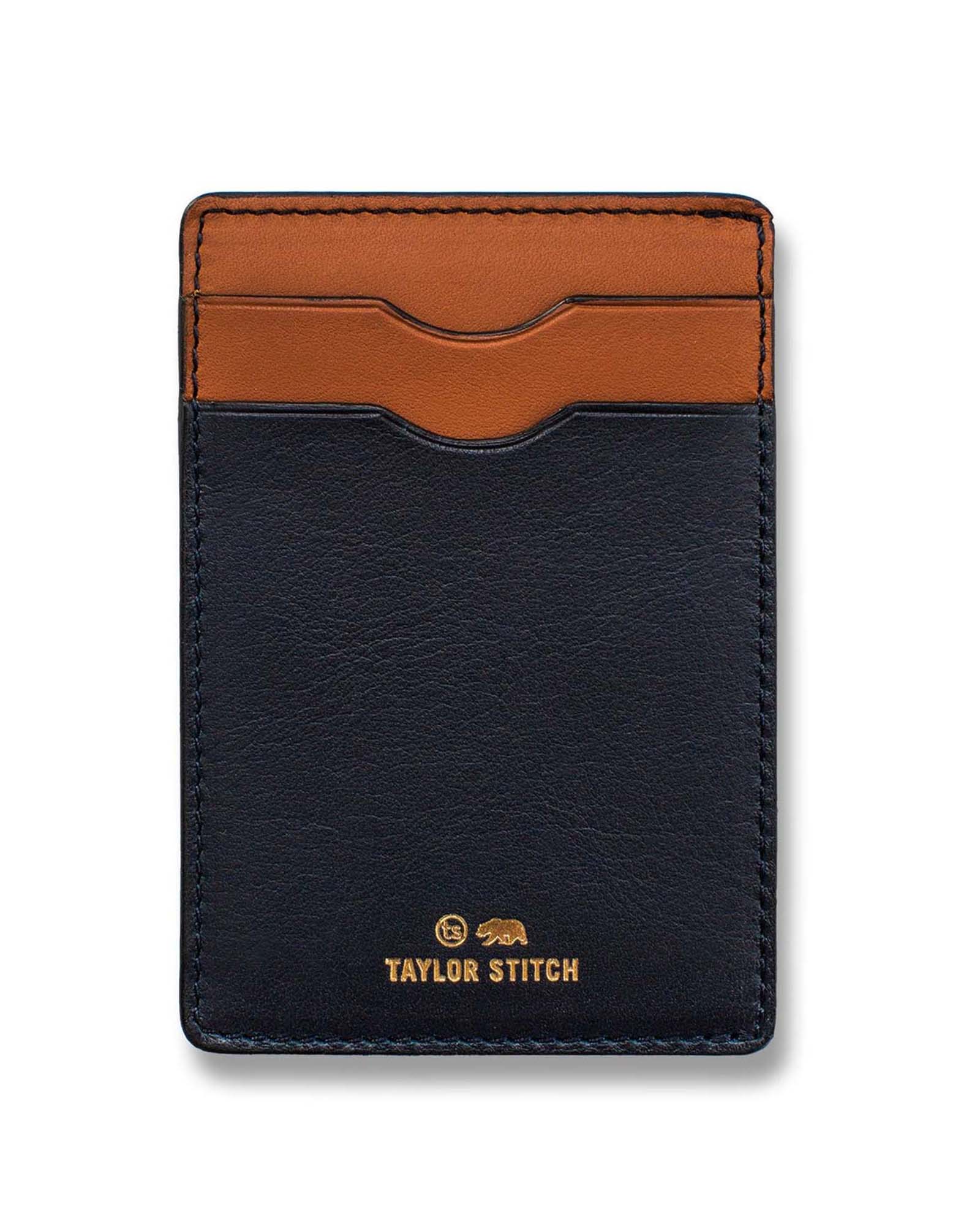 The Minimalist Wallet in Navy: Featured Image, Accessories by Taylor Stitch