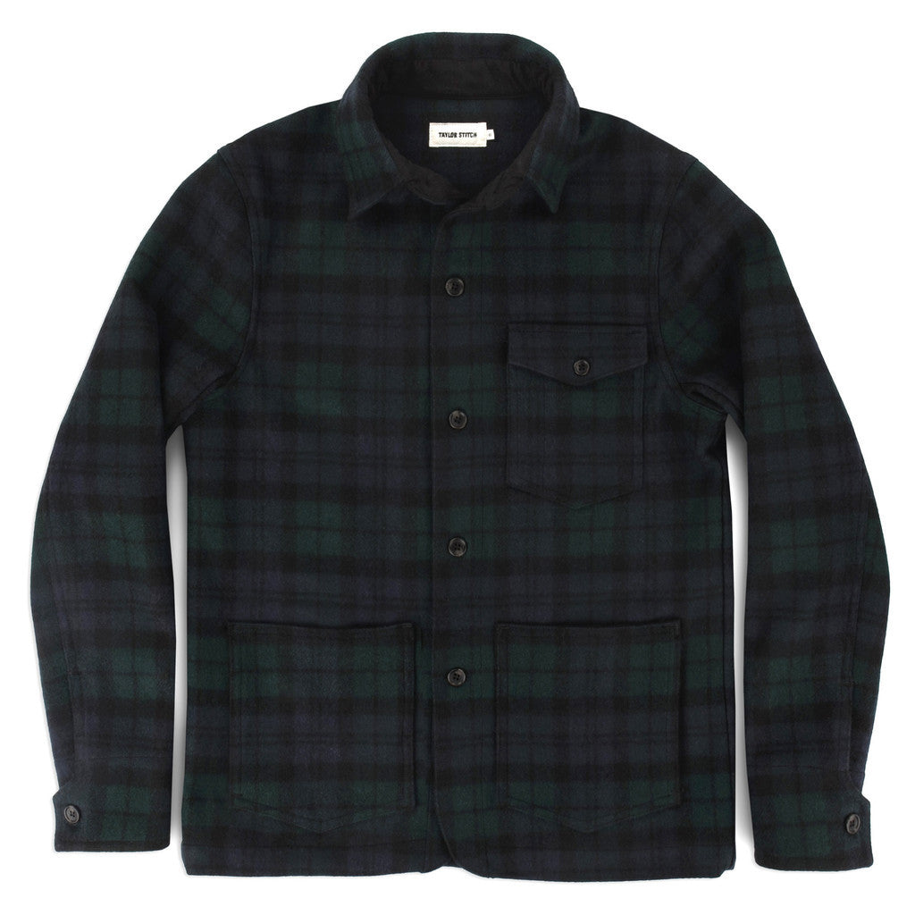The Project Jacket in Blackwatch Pendleton Wool: Featured Image, Outerwear by Taylor Stitch