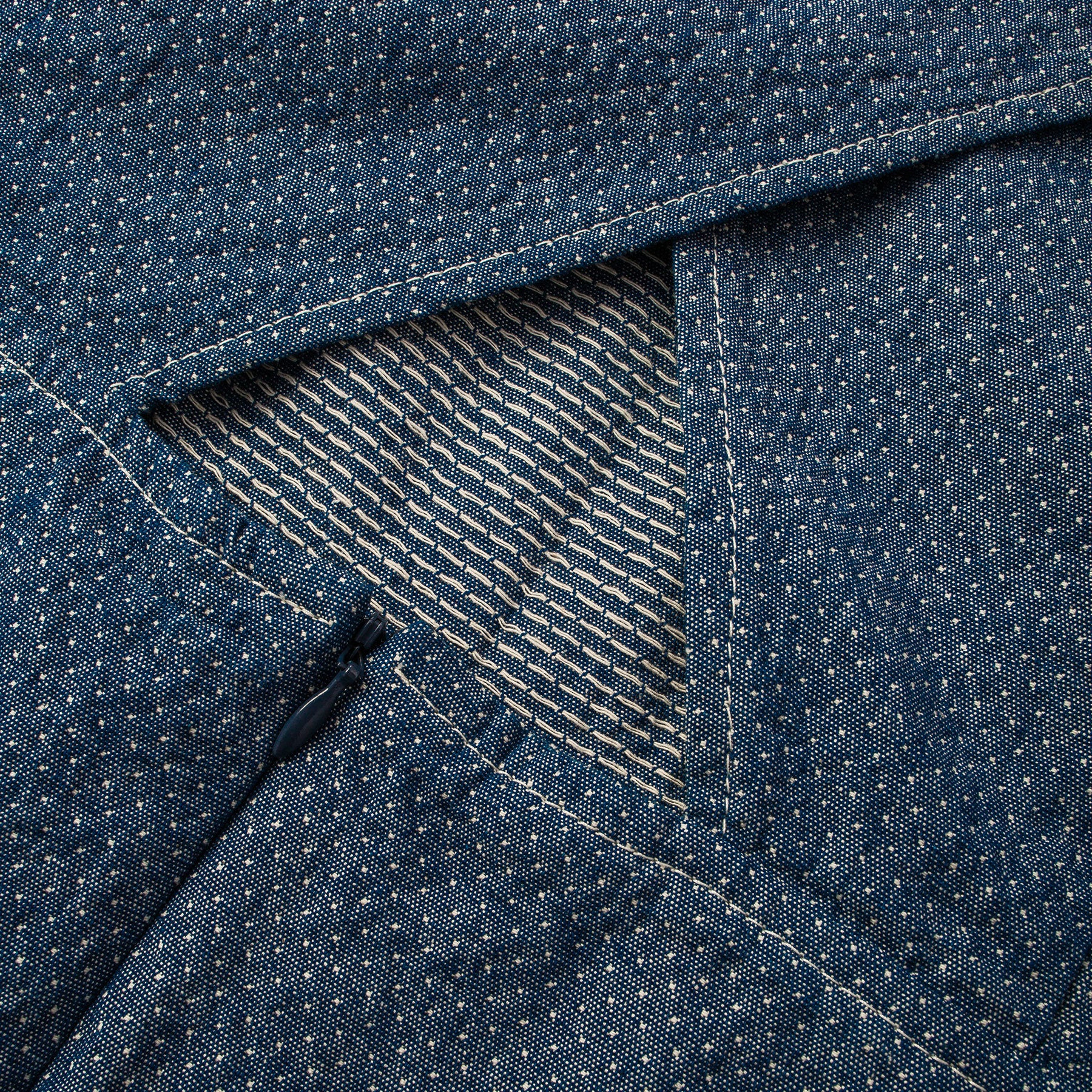 The Audrey Dress in Indigo Jacquard: Alternate Image 6, Dresses by Taylor Stitch