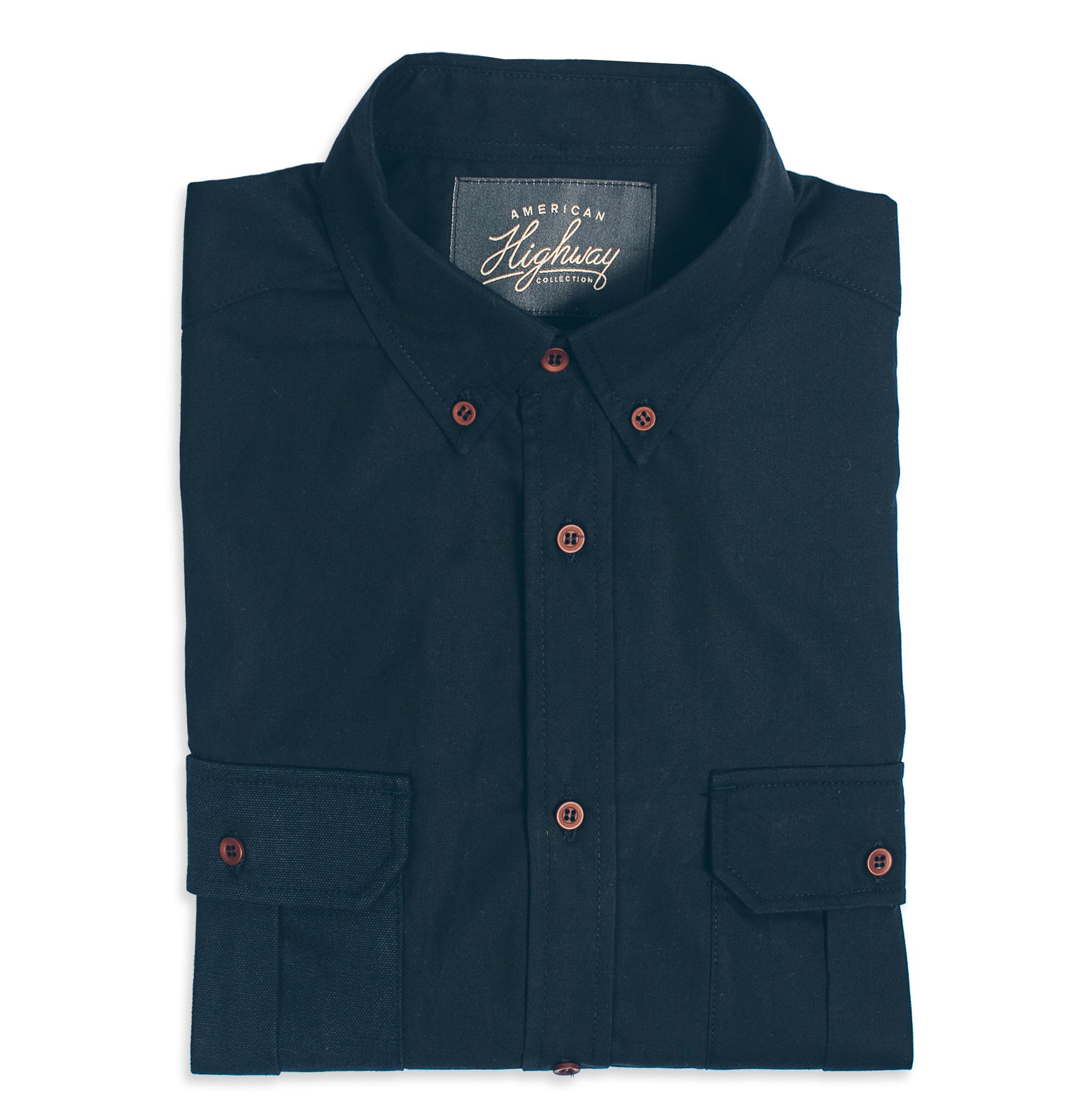 Navy Twill Shotgun Shirt: Featured Image, Wovens by Taylor Stitch
