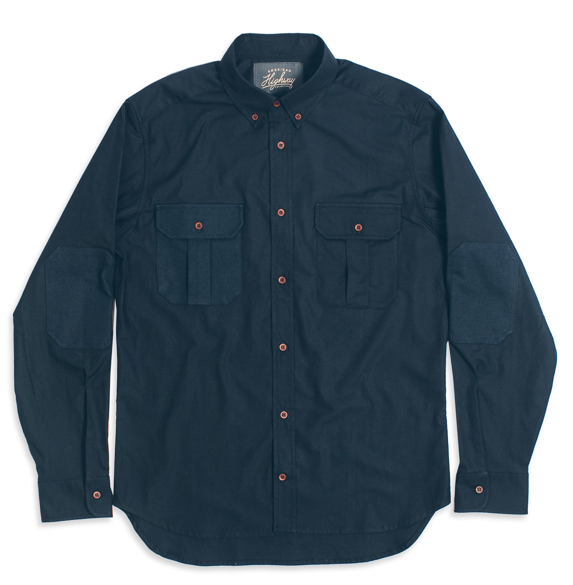 Navy Twill Shotgun Shirt: Alternate Image 1, Wovens by Taylor Stitch