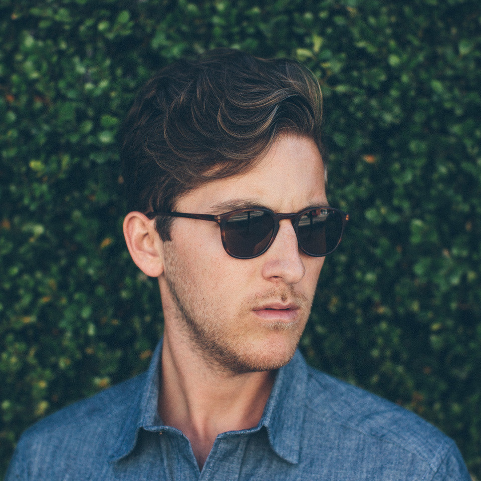 The Ace Sunglasses in Matte Blonde: Alternate Image 4, Accessories by Taylor Stitch