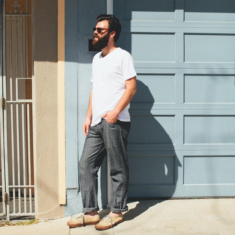 9 Oz. Candiani Italian Selvage Chambray - Slim Fit: Alternate Image 1, Denim by Taylor Stitch