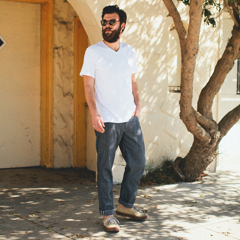 9 Oz. Candiani Italian Selvage Chambray - Slim Fit: Alternate Image 2, Denim by Taylor Stitch