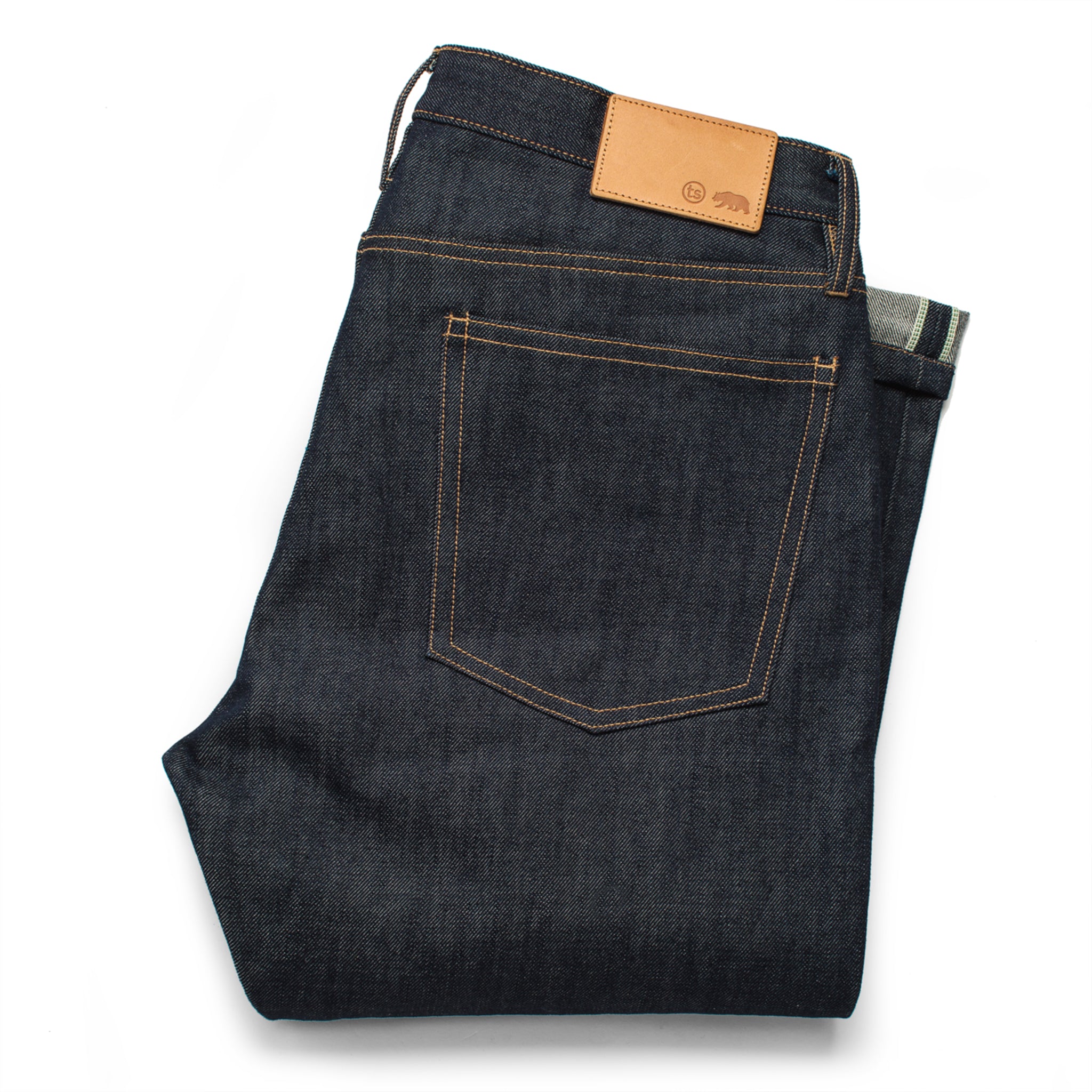 The Democratic Jean in Organic '68 Selvage: Alternate Image 11, Denim by Taylor Stitch