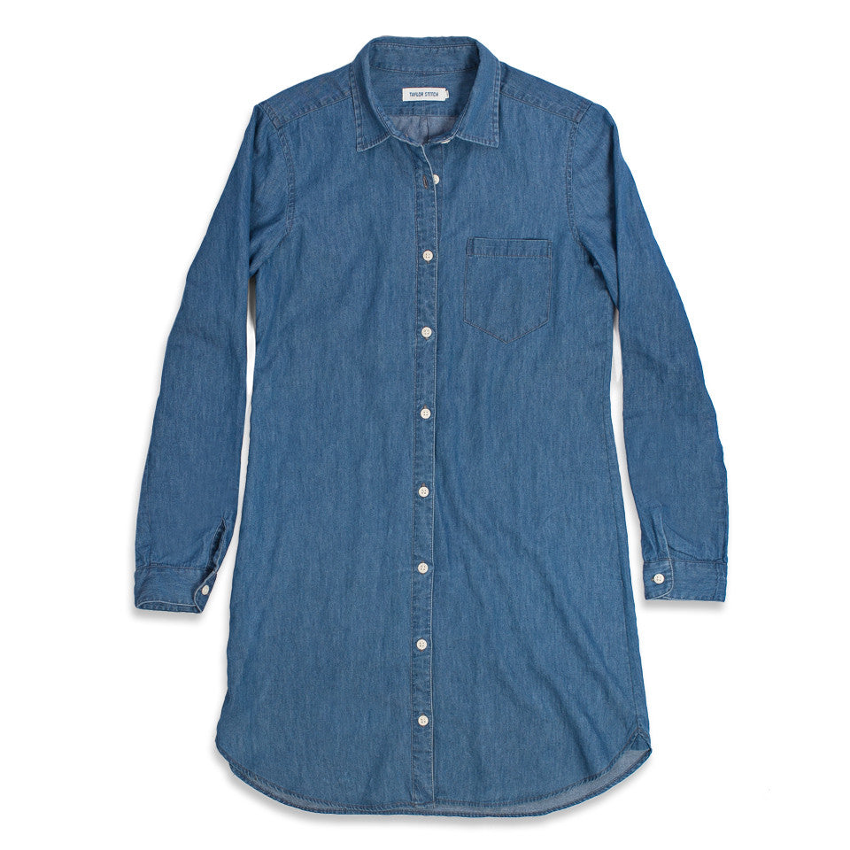 The Jane - Sea Washed Denim Dress: Featured Image, Dresses by Taylor Stitch