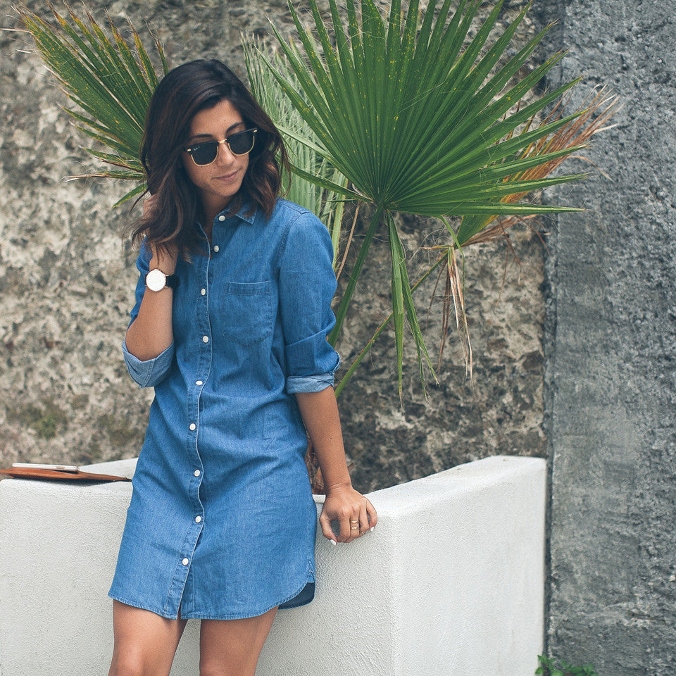 The Jane - Sea Washed Denim Dress: Alternate Image 3, Dresses by Taylor Stitch