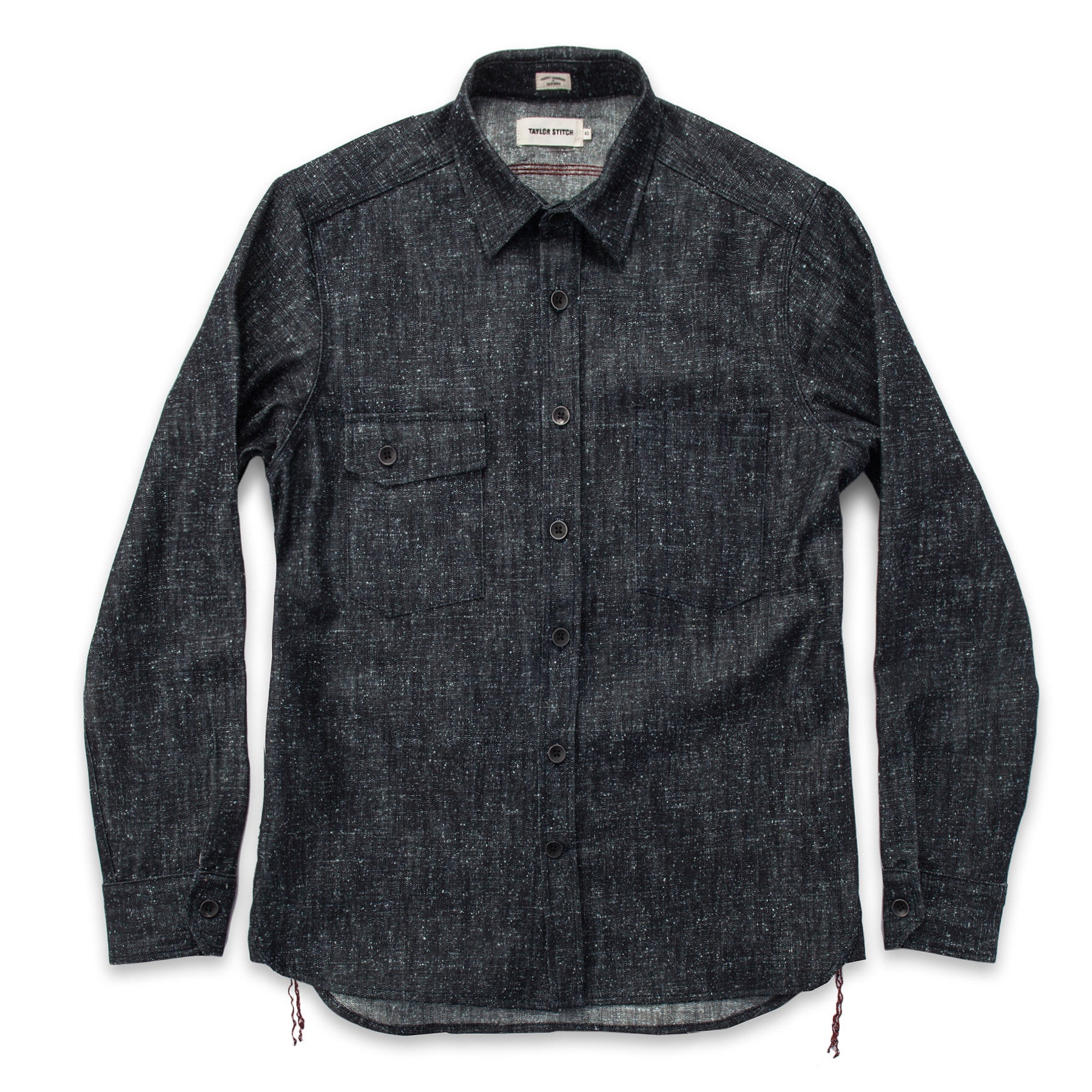 The Utility Shirt in Heavy Slub Denim: Alternate Image 6, Wovens by Taylor Stitch
