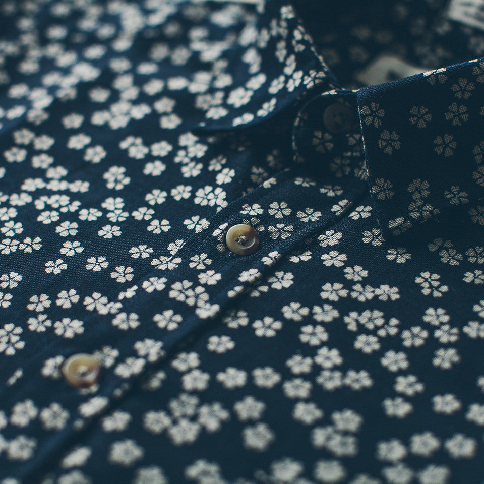 The California in Indigo Cherry Blossom: Alternate Image 5, Wovens by Taylor Stitch