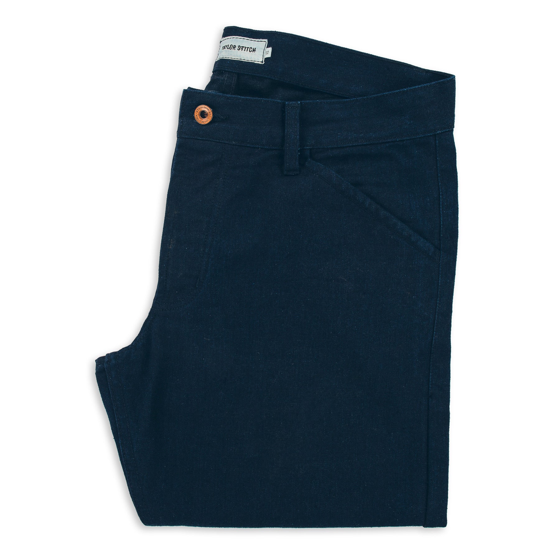 The Camp Pant in Indigo Selvage Twill: Featured Image, Pants by Taylor Stitch