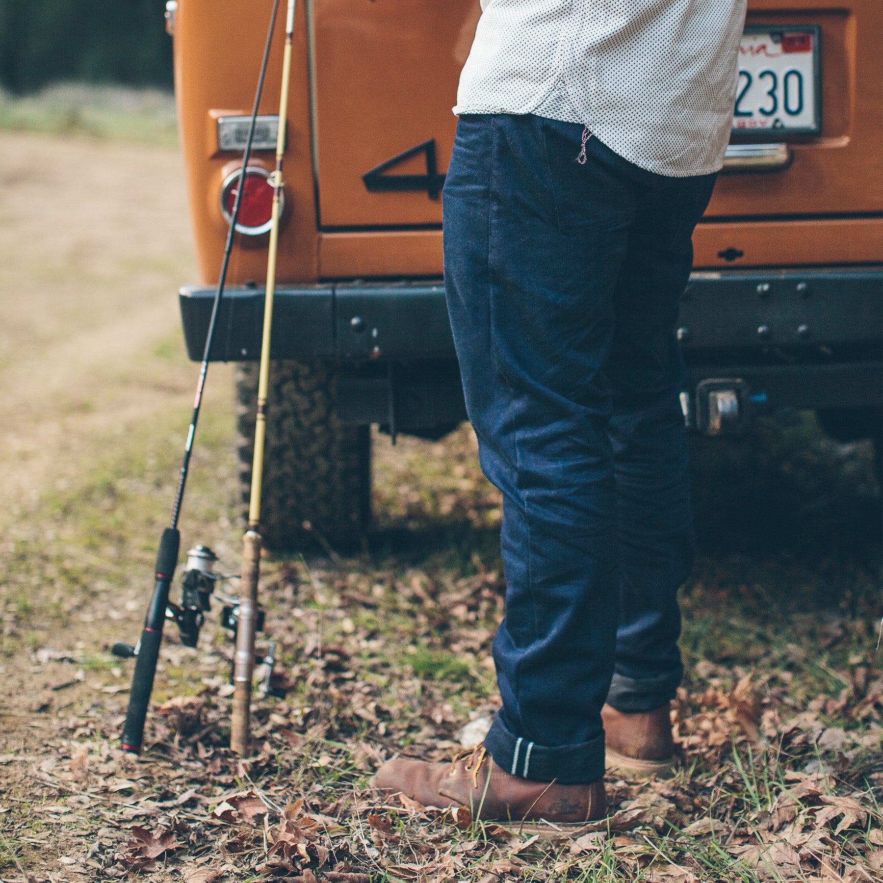 The Camp Pant in Indigo Selvage Twill: Alternate Image 4, Pants by Taylor Stitch