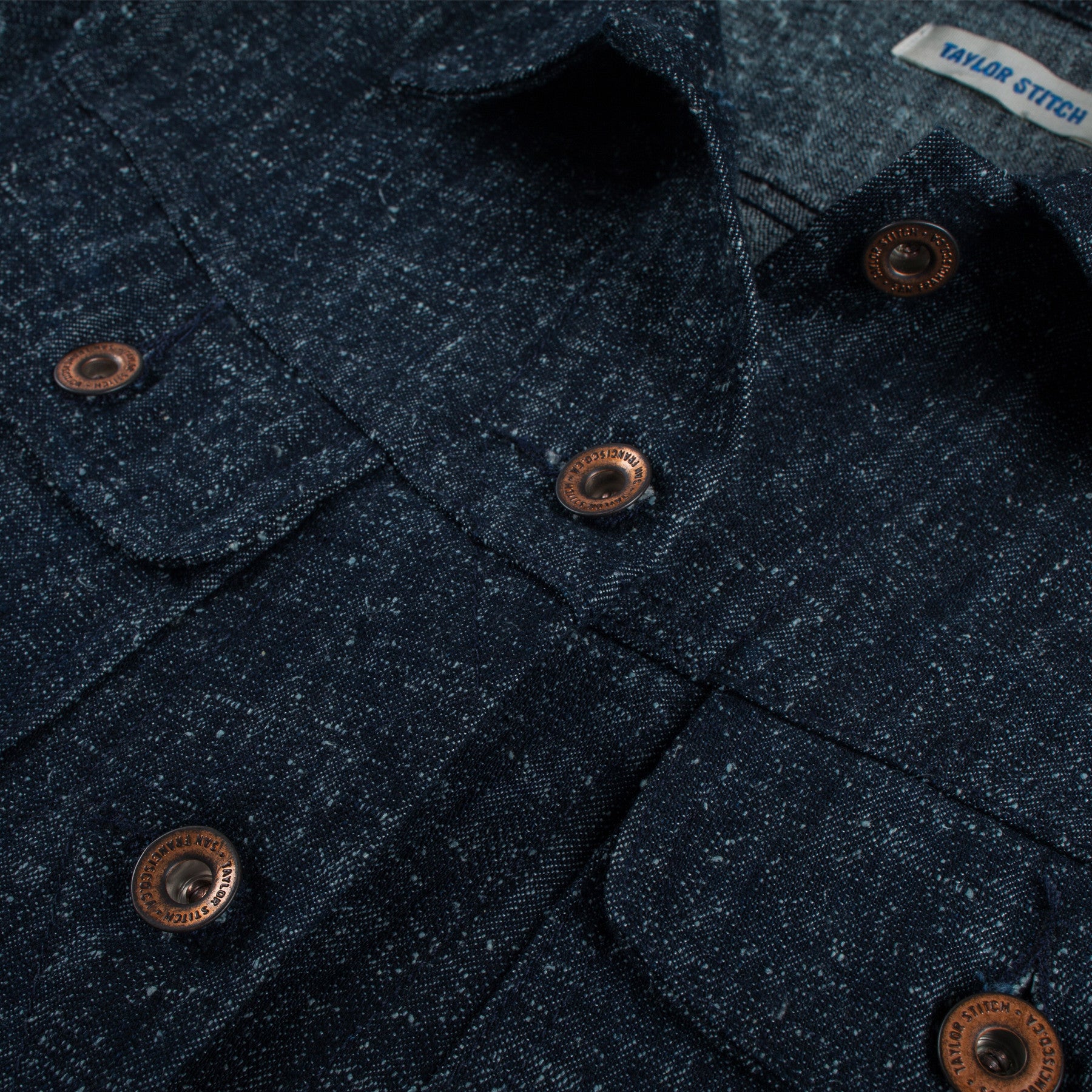 The Pacific Jacket in Indigo Silk Denim: Alternate Image 2, Outerwear by Taylor Stitch