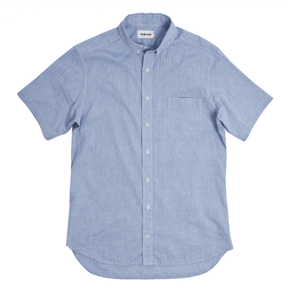 The Short Sleeve Jack in Light Blue: Alternate Image 2, Wovens by Taylor Stitch