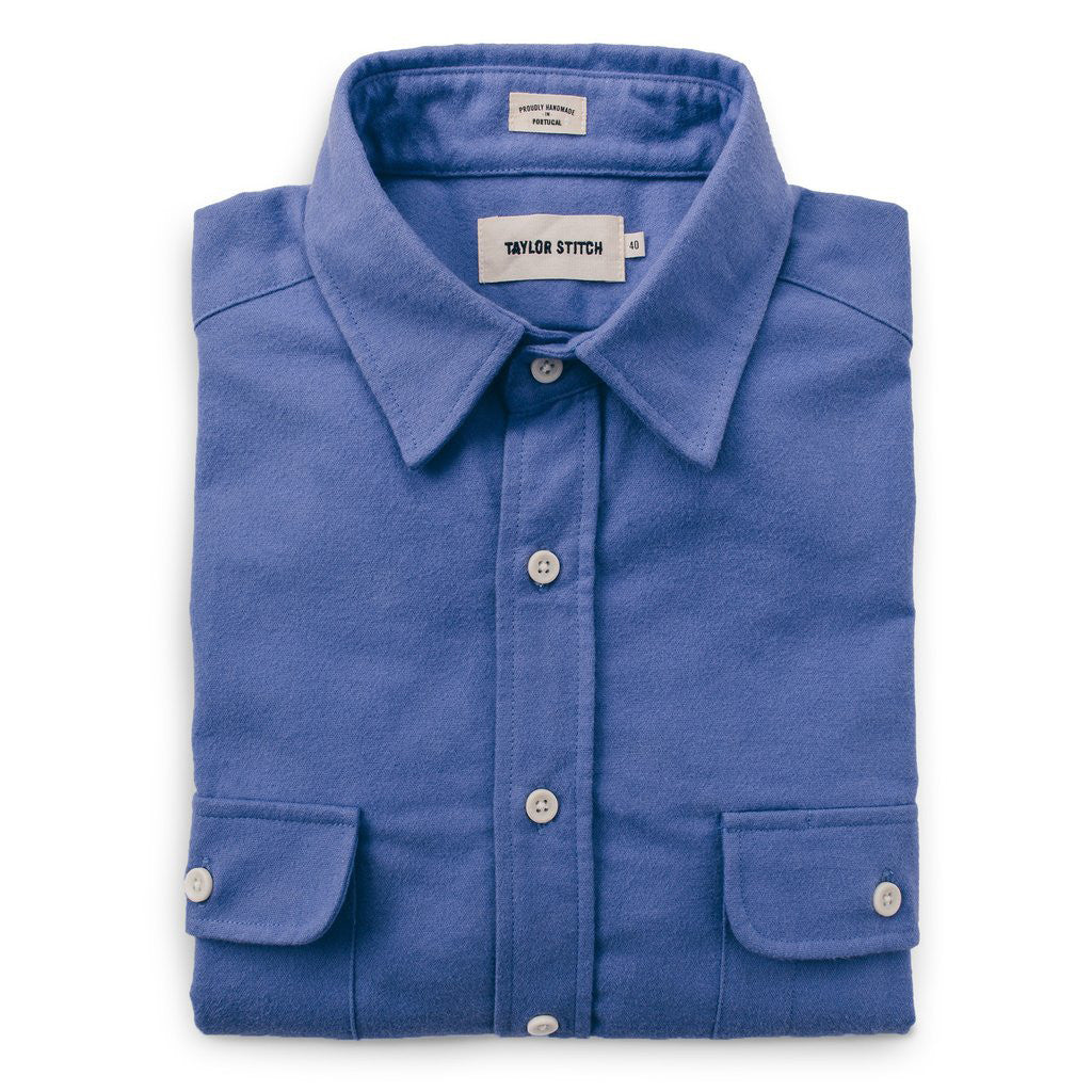 The Yosemite Shirt in Wild Lupine: Featured Image, Wovens by Taylor Stitch