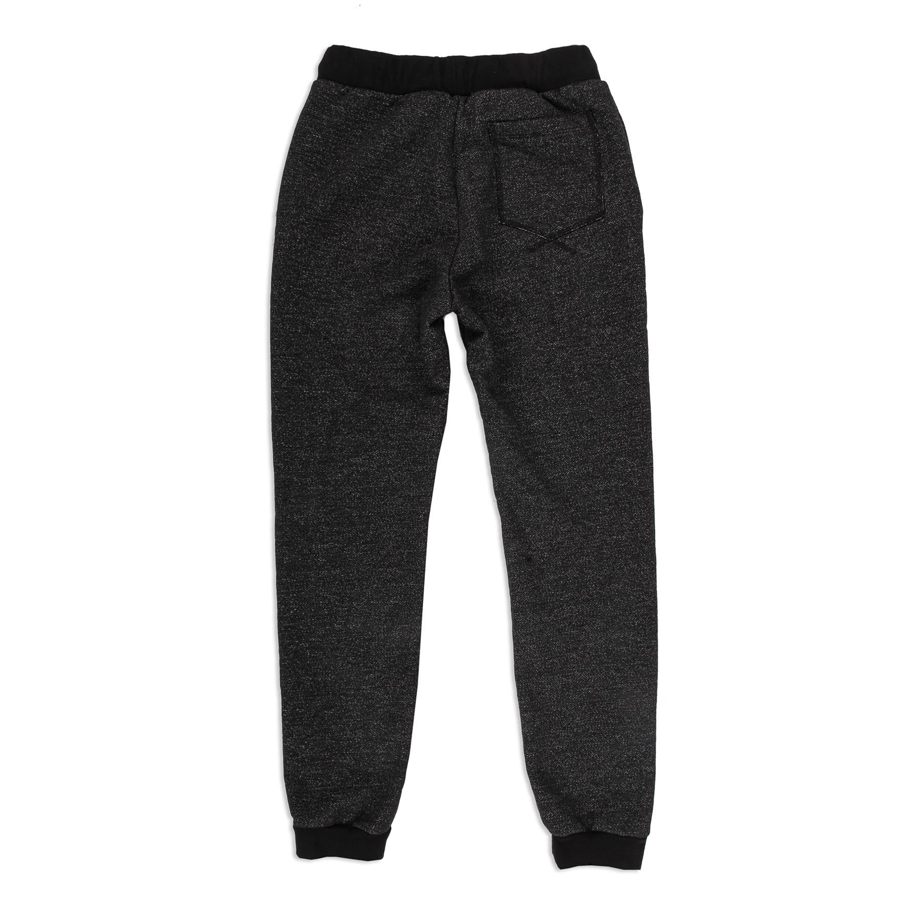 The Men's Apres Sweatpant in Salt and Pepper Fleece: Alternate Image 2, Pants by Taylor Stitch