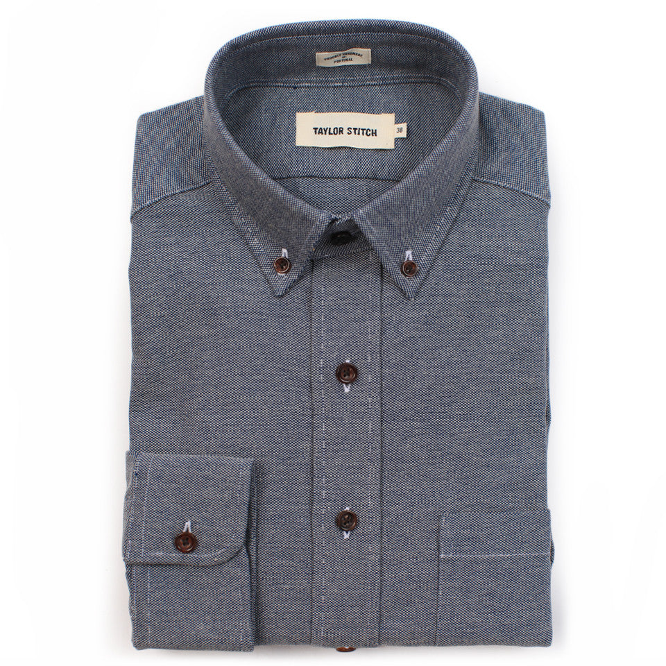 Navy Work Chambray Jack: Featured Image, Wovens by Taylor Stitch