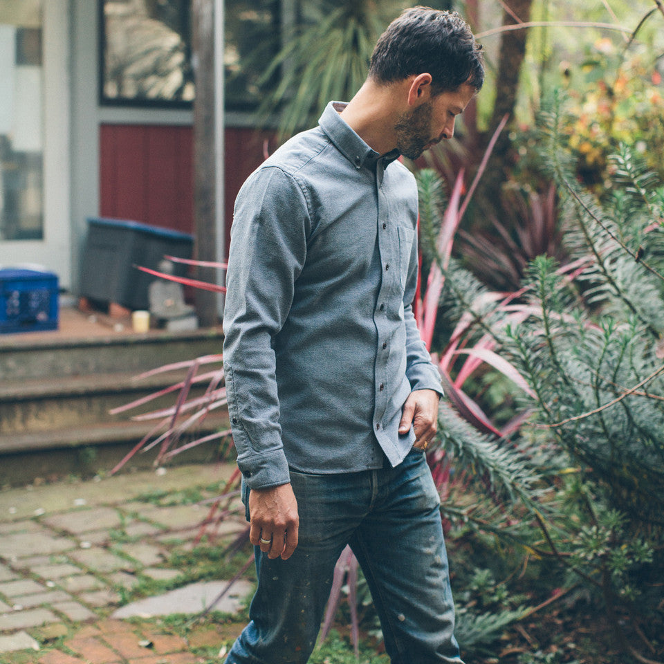Navy Work Chambray Jack: Alternate Image 1, Wovens by Taylor Stitch
