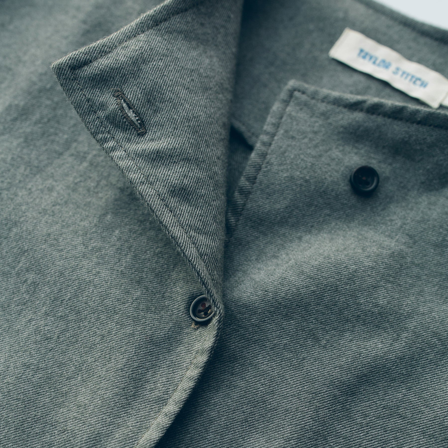 The Juniper Dress in Sage Brushed Cotton: Alternate Image 6, Dresses by Taylor Stitch