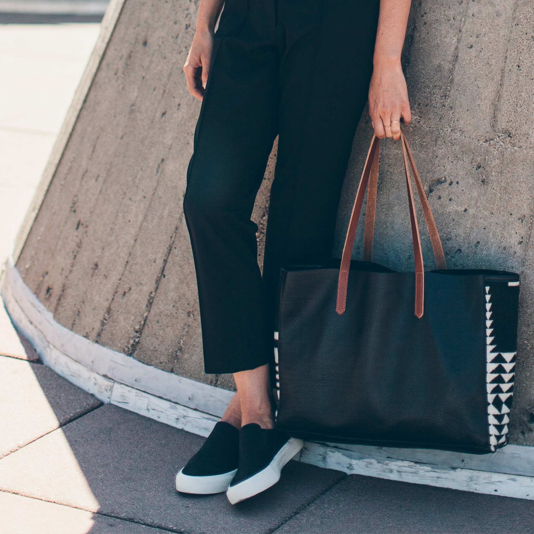 Hawthorne Slip On in Black: Alternate Image 4, Footwear by Taylor Stitch