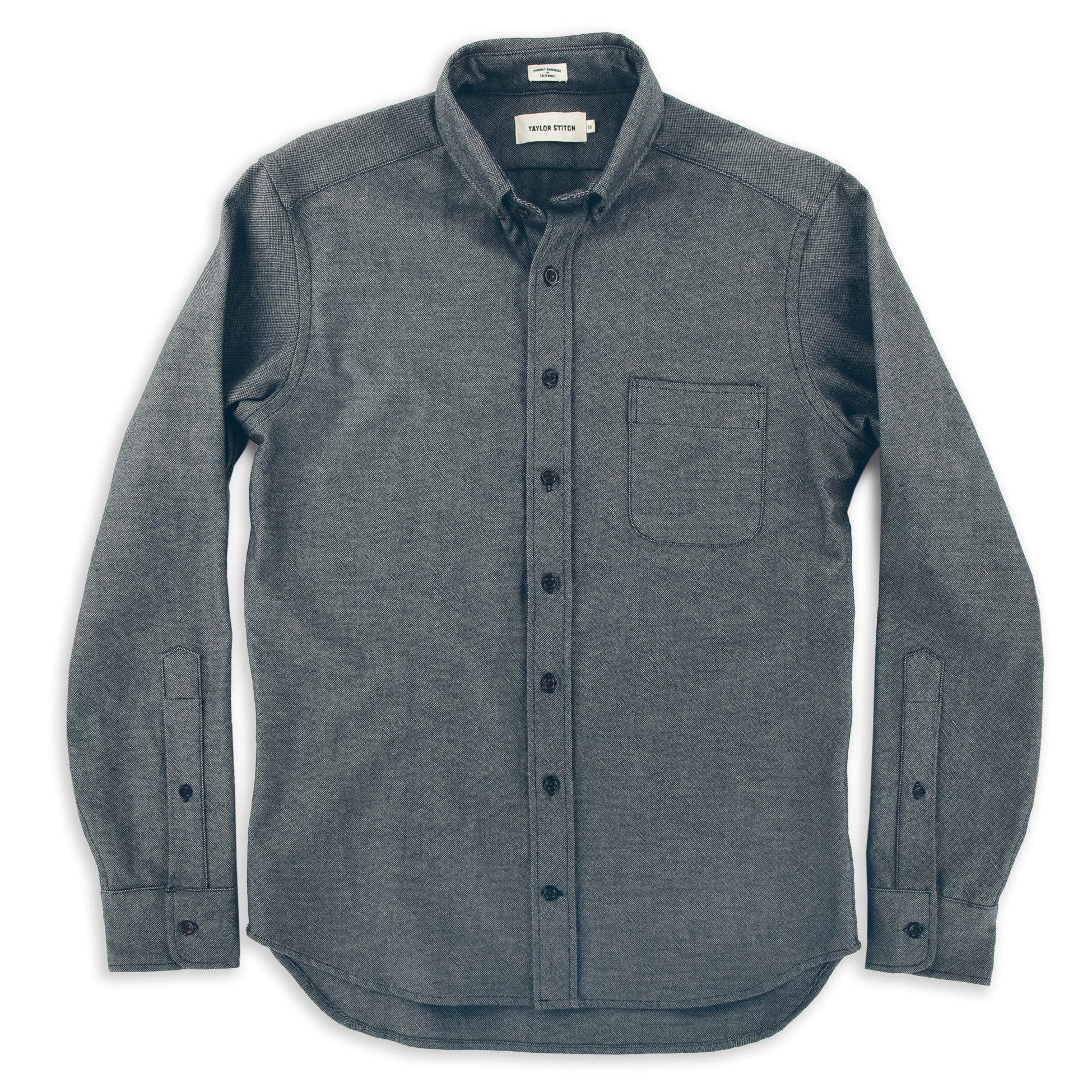 The Jack in Tiburon Grey Work Oxford: Alternate Image 2, Wovens by Taylor Stitch