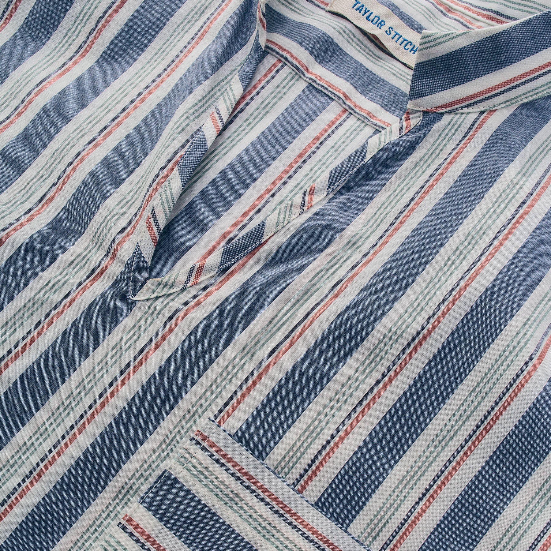 The Abbot Popover in Surf Stripe: Alternate Image 5, Wovens by Taylor Stitch