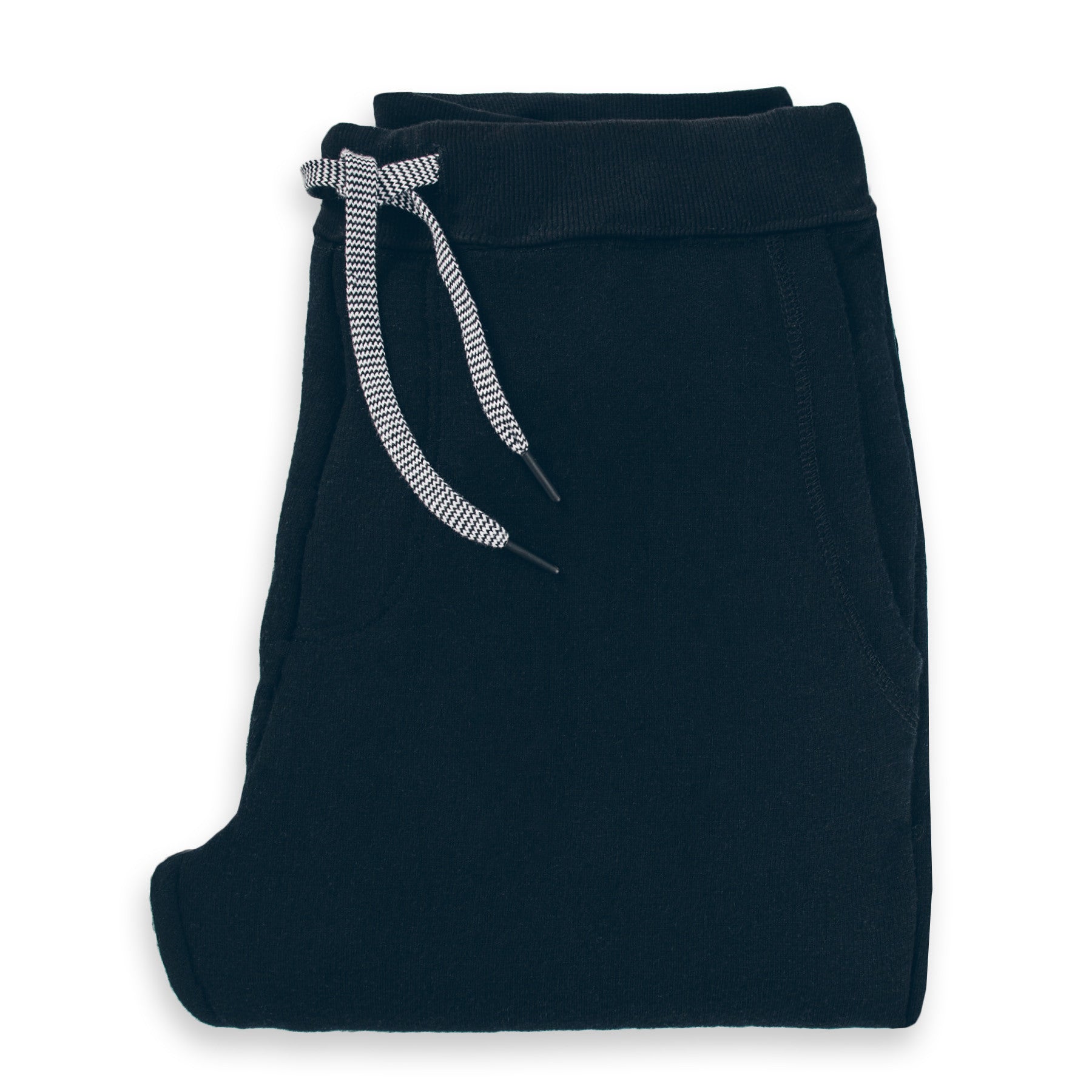 The Merino Sweatpant in Black Fleece: Featured Image, Pants by Taylor Stitch