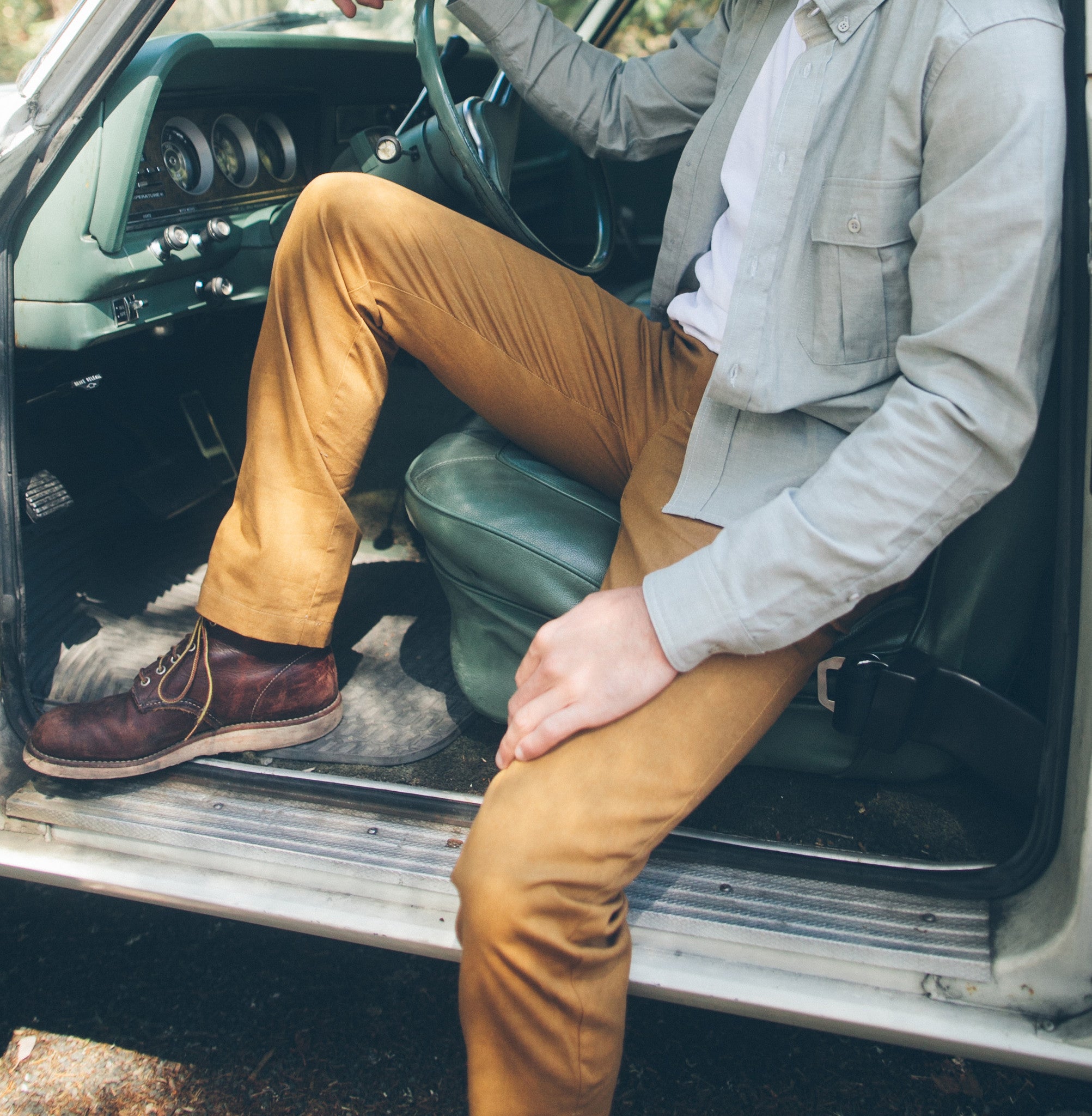 6 Point Pant in Caramel Oxford: Alternate Image 4, Pants by Taylor Stitch