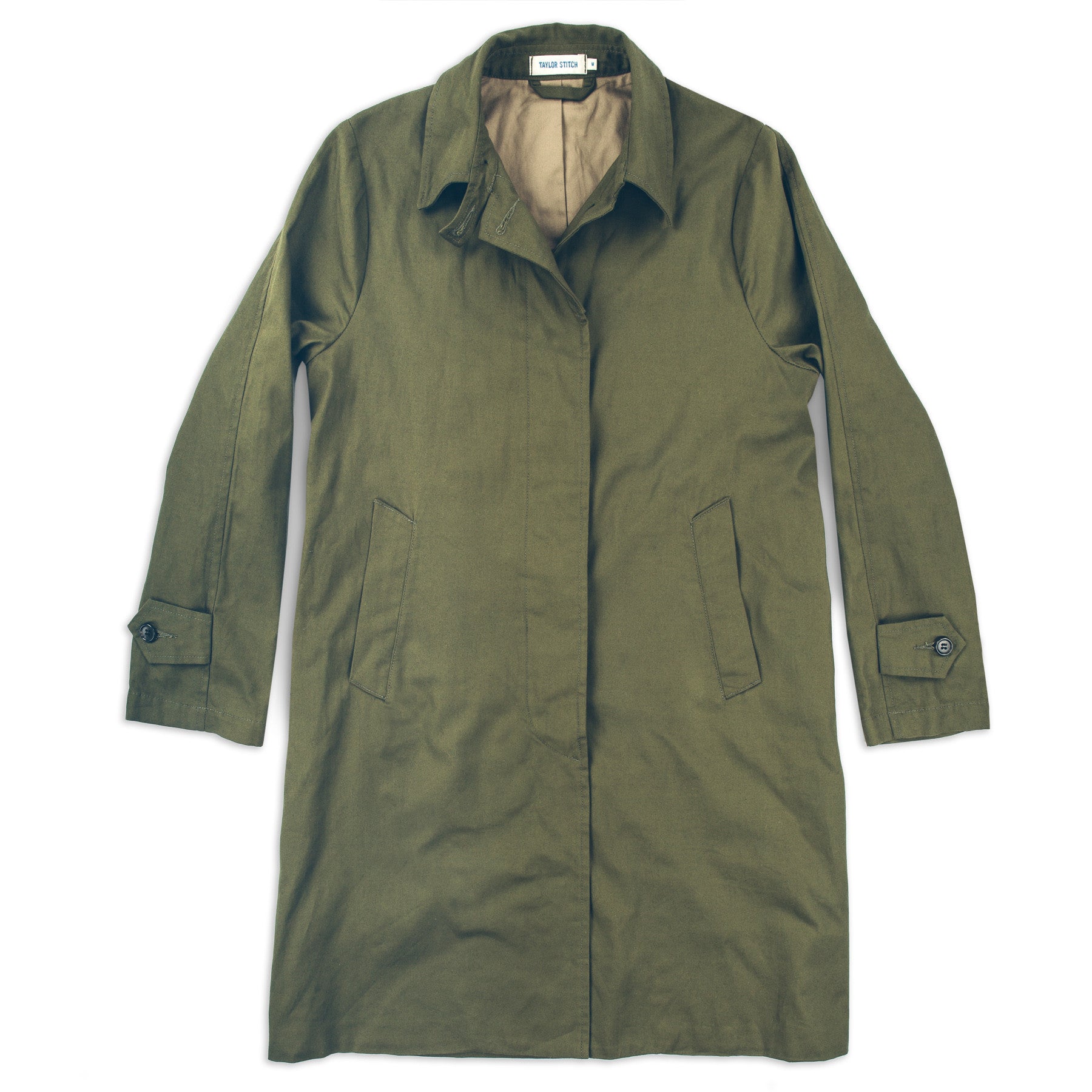 The Noe Trench in Olive: Featured Image, Dresses by Taylor Stitch
