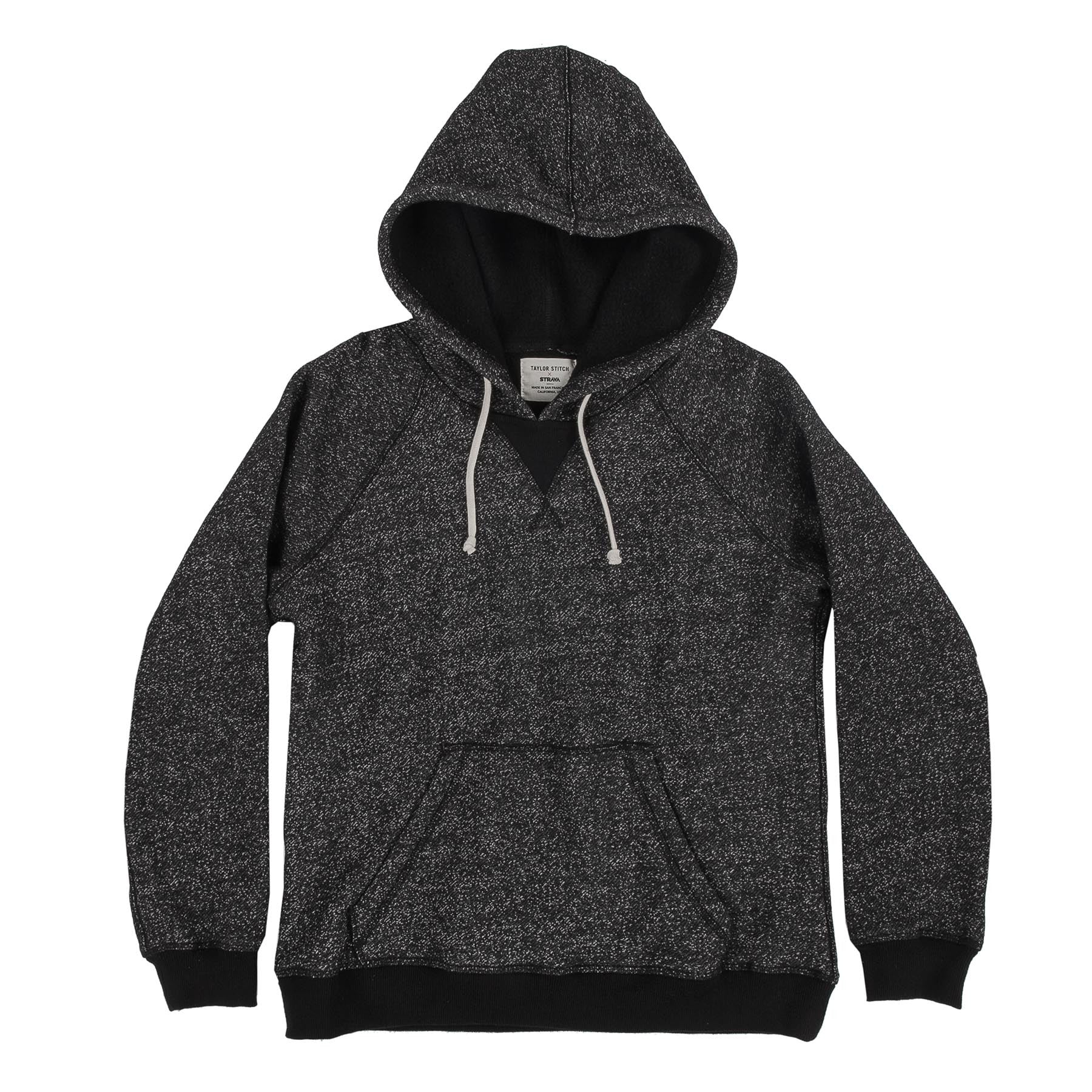 The Women's Apres Hoodie in Salt and Pepper Fleece: Featured Image, Knits by Taylor Stitch