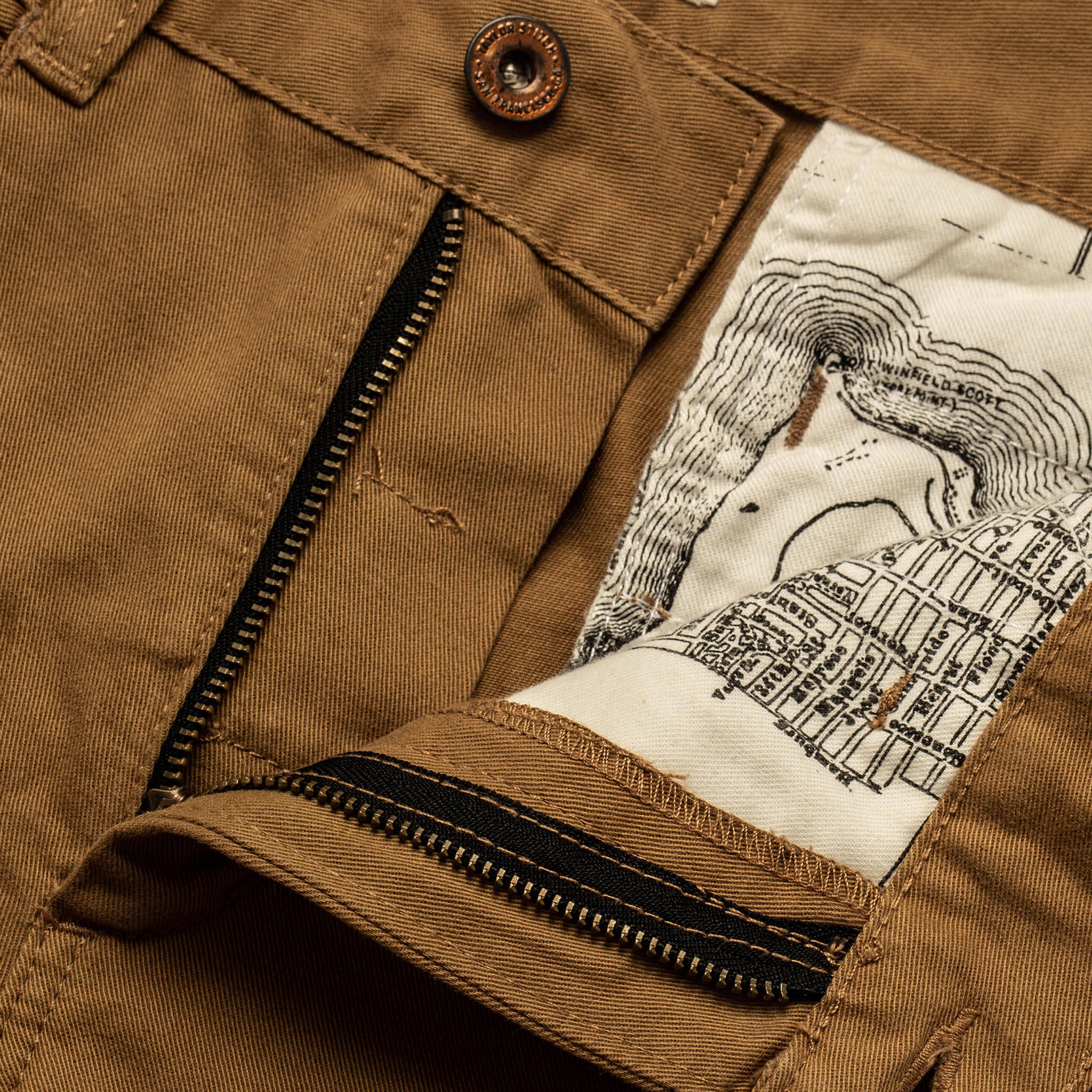 Material shot., Pants by Taylor Stitch