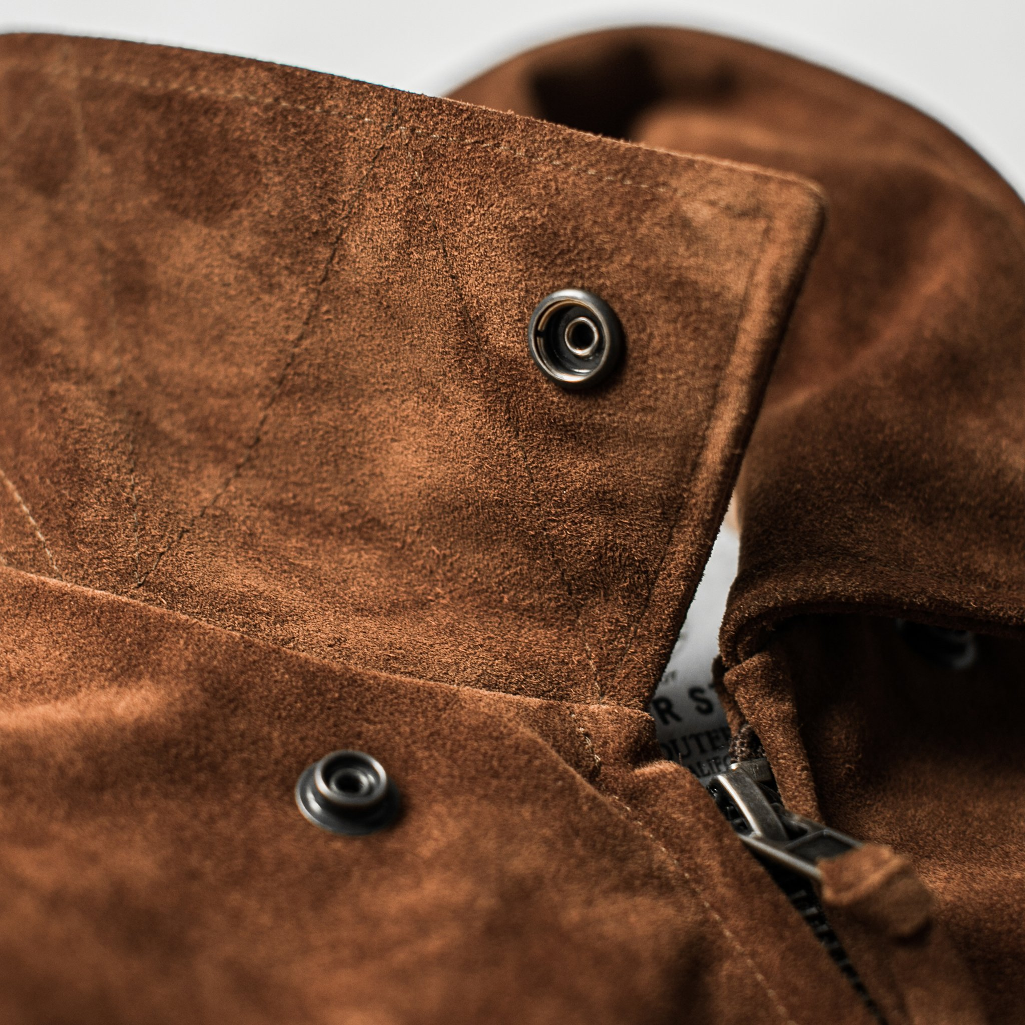 The Moto Jacket in Tobacco Suede: Alternate Image 9, Outerwear by Taylor Stitch