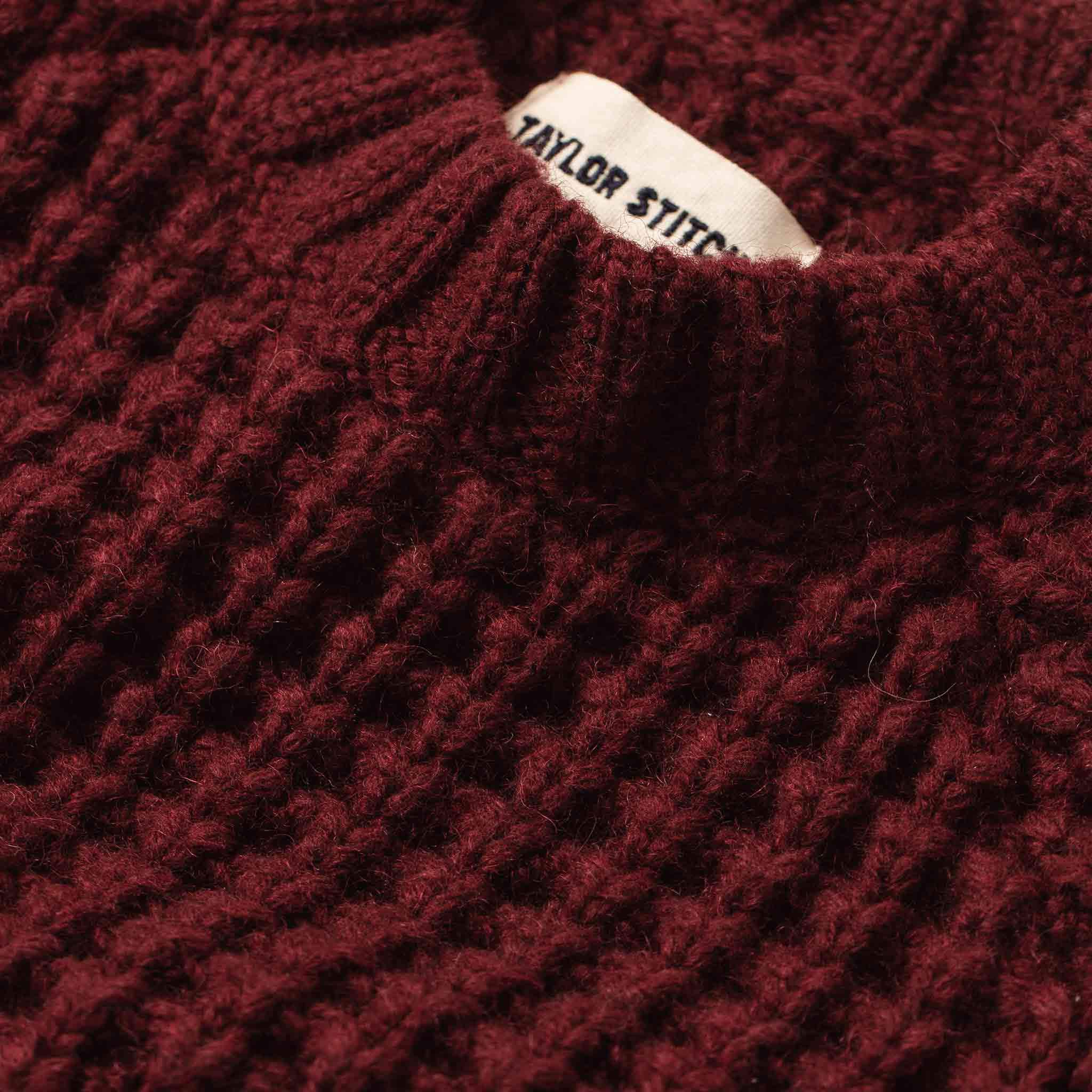 material shot, Knits by Taylor Stitch