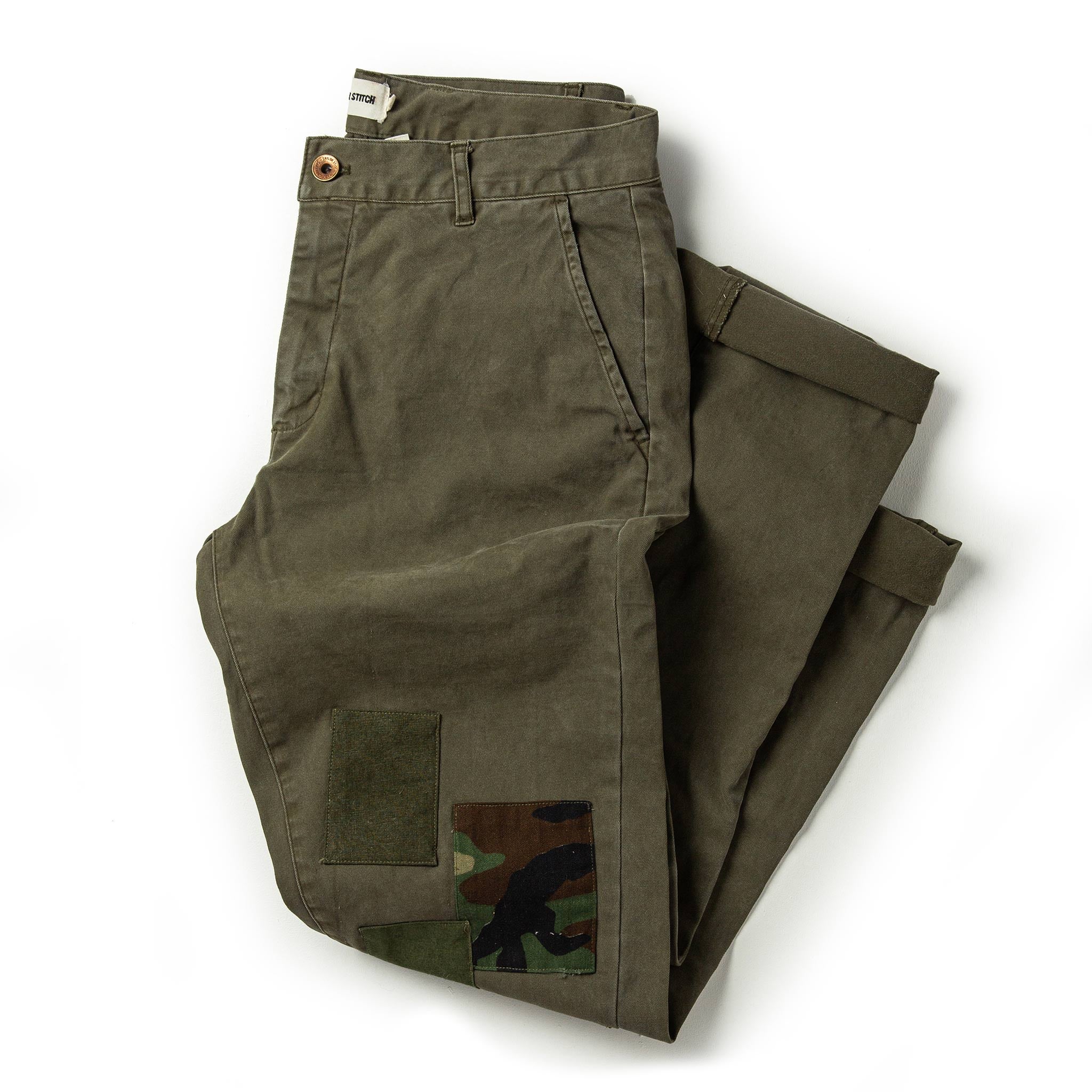 flatlay of chinos, Bottoms by Taylor Stitch